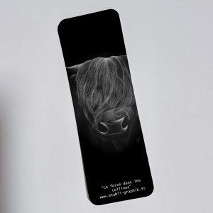 Marque-page Vache highland