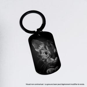 Porte-clef Chat demi